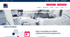 Desktop Screenshot of mark-info.se